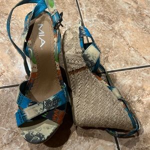 MIA Wedges - Sandals - Size 9 1/2